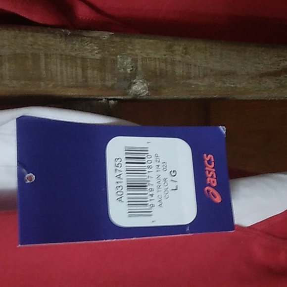 Men's Asics Highland Rams Pullover NWT - Picture 6 of 8